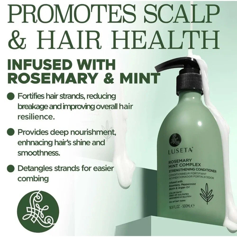 Luseta Rosemary‎ Mint Complex Strengthening Conditioner 33.8 FL(1 Liter)